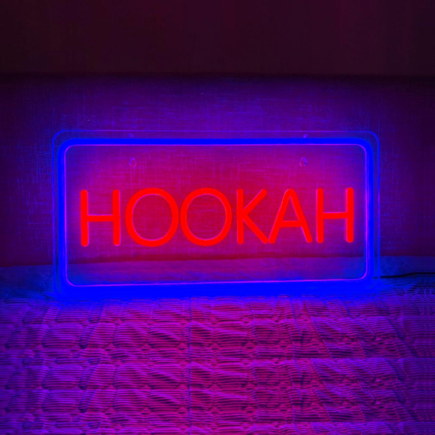Vaping Store - HOOKAH Neonreclame met USB-dimbare LED-verlichting voor
