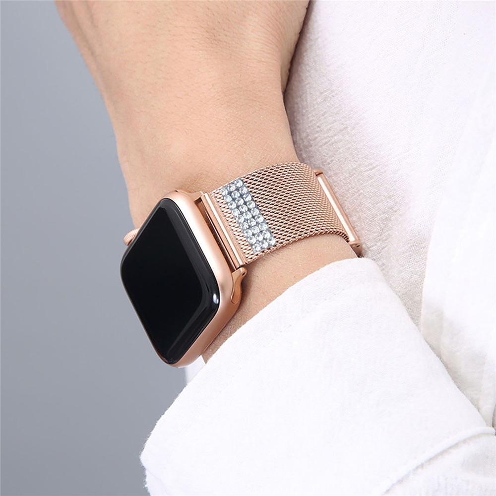 Apple Watch band 12 11 10 42mm - Mesh Coil Strip recensie en prijs