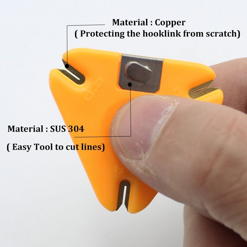 1PCS Karpervislijn Gecoat Hook - Mesh Coil Strip recensie en prijs